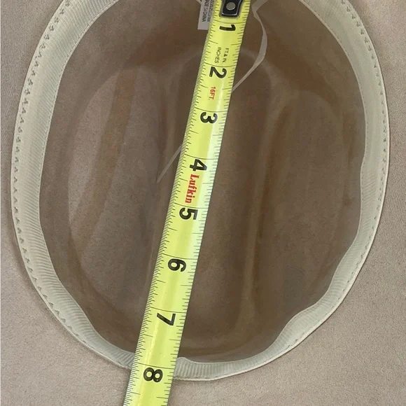 HAT western cowboy cowgirl felt camel heart buckle hatband micro suede NWT - Picture 6 of 7